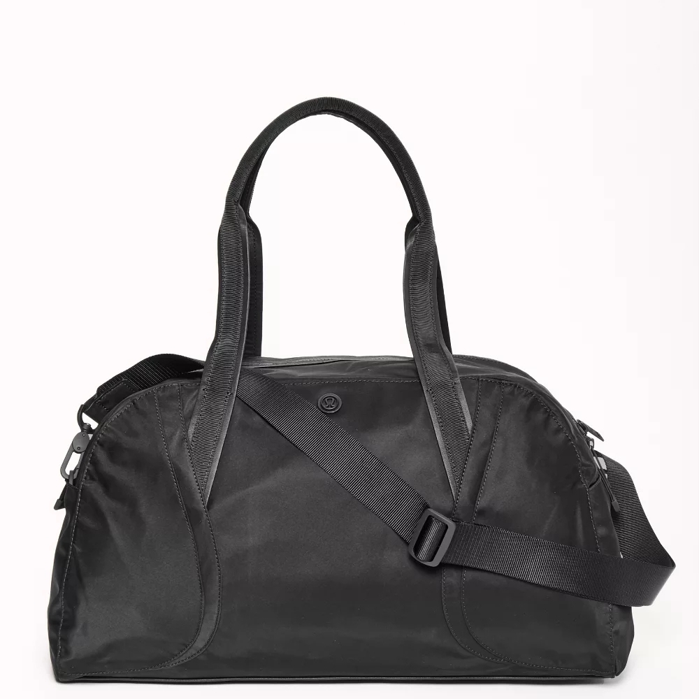 Lululemon Out Of Range Duffel *33L Black Unisex Carry-on / Weekend Bag